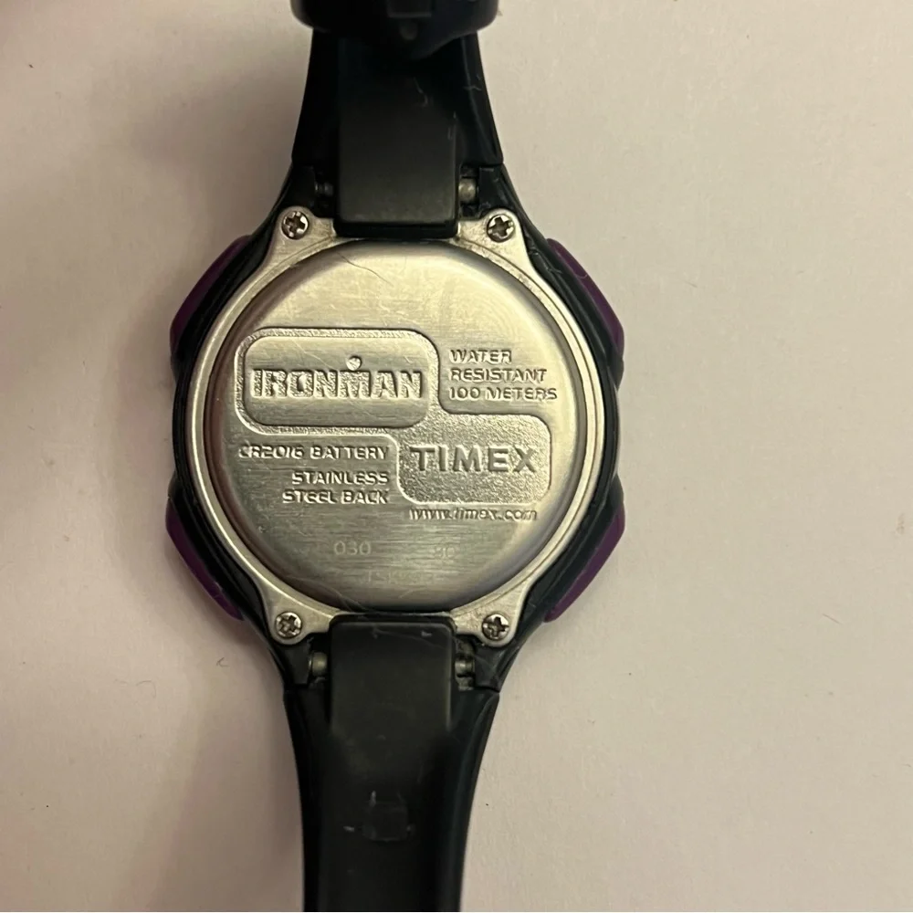 Timex Women’s Ironman Essential 10-Lap‎ Watch Black/Purple